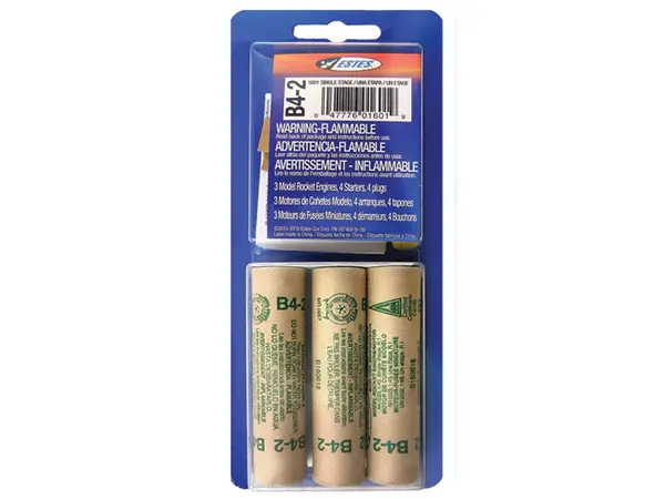 Estes B4-2 model rocket motors (3 pack) 18mm engines model rocketry