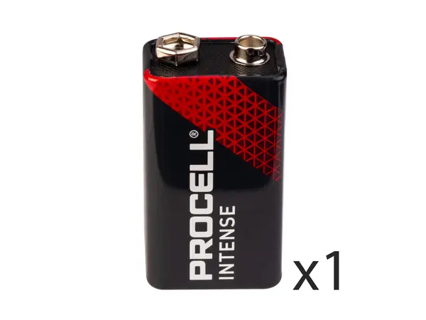 9-V-Batterie für Klima Launch Controller (PP3) Duracell Procell Intensive Leistung