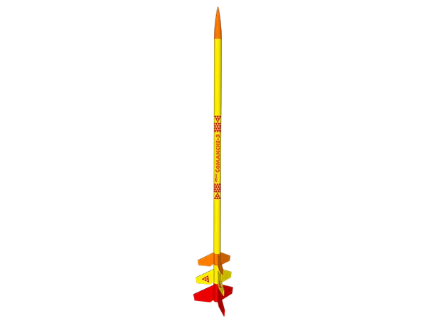 Kit de fusée modèle Estes Comanche-3 - 3 étages, niveau de compétence 3, obtenez 1/2 mile de haut !