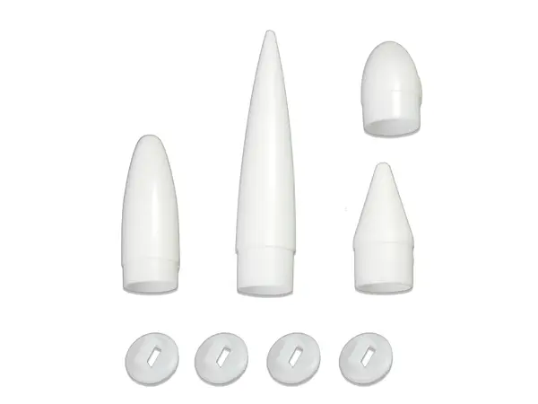 Estes NC-20 Nasenkegel (4er-Pack) - Passend für BT20-Rohr, Produktoptionen: Estes BT20 Nasenkegel (4er-Pack)