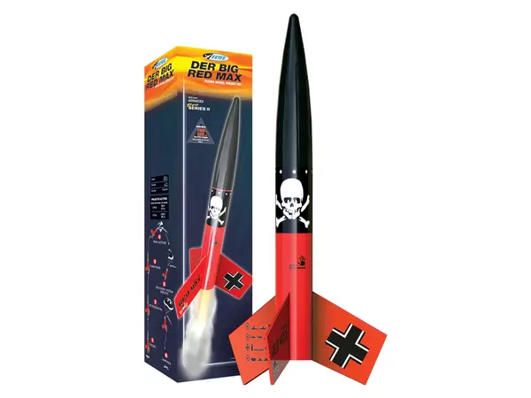 Kit de fusée modèle Big Red Max Pro Series II Estes avec moteurs EF à monture 29 mm