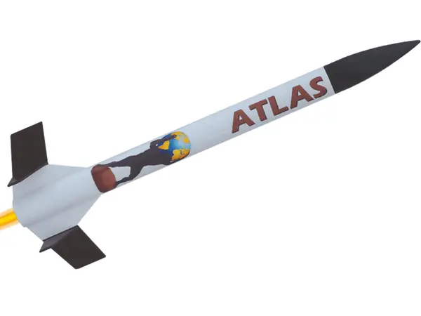 Model rakiety Klima Atlas - Zestaw świetnej jakości, imponujący wyglądem, łatwy do zbudowania i latania!