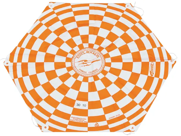 12 inch (305mm) Recovery Parachute Estes, Other product options: 12" 305mm Estes Parachute model rocketry