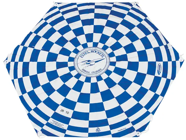 Paracadute di recupero Estes da 18 pollici (457 mm)., Opzioni del prodotto: Paracadute Estes da 18" 457mm