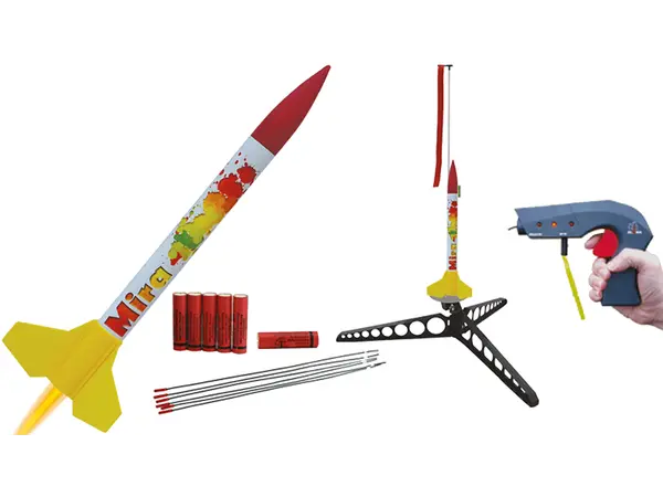 Стартовий набір Deluxe Mira, все для 6 запусків, комплект моделі ракети Klima model rocketry