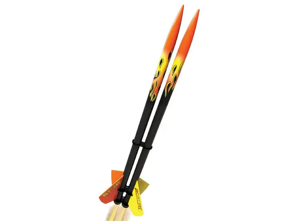 Estes Sidekick modelraket kit Cluster van twee raketten, uitdagend vaardigheidsniveau, 46 mm diameter