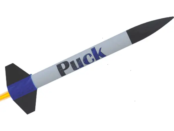 Model rakiety Klima Puck -Quick and Easy Range- Zestaw świetnej jakości, łatwy w budowie i lataniu!