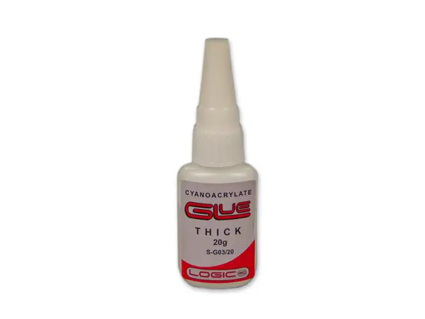 Cianoacrilato Flacone spesso da 20 g - LogicRC Colla ciano, Opzioni del prodotto: LogicRC Cianoacrilato Colla densa 20g