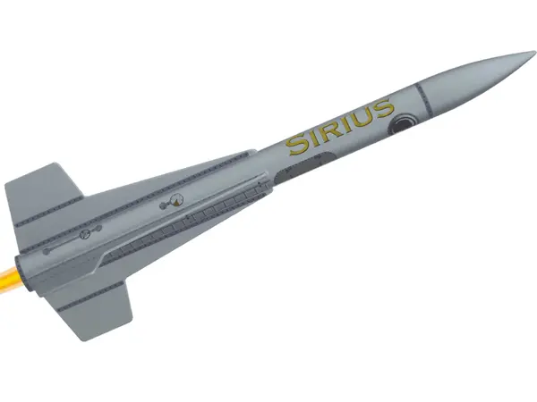 Model rakiety Klima Sirius - Świetnej jakości zestaw, szczegółowy projekt, łatwy do zbudowania i latania!