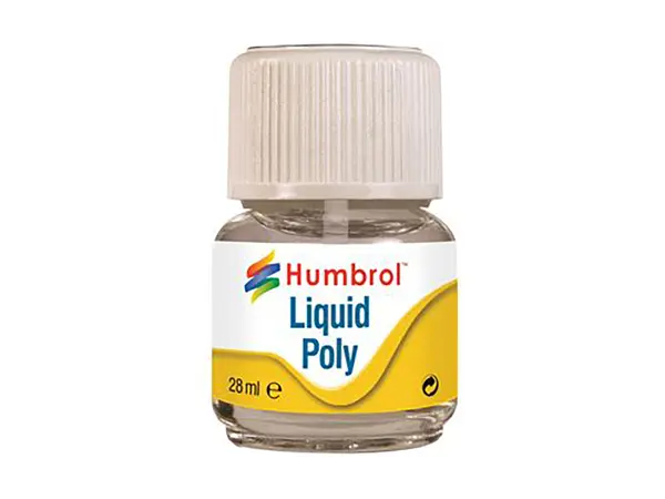 Plastikowy Policement 28ml butelka Humbrol - Klej do plastiku, Opcje produktu: Humbrol 28ml Płynny cement poliplastikowy