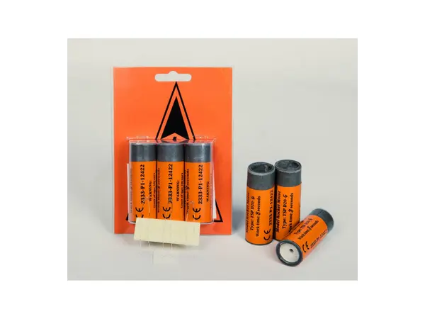D20-6 Twin Pack 24 mm TSP-modelraketmotor met middelhoog vermogen, Productopties: D20-6 theelepel