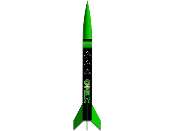 Xeno 25mm 1" instapmodel raketbouwpakket 18mm AD-motoren voor deze geweldige eerste raket