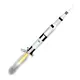 Saturn V 1:200 scale model rocket kit - Ready to Fly C engines-Estes, 2 image model rocketry
