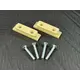 Lineære utskytningsskinnefester - loc presisjon - 1" (25,4 mm) x 2 stk. model rocketry