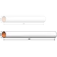Kroppsrør 35mm x 385mm - flyskrog Klima model rocketry