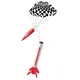 Firehawk Estes model rocket kit, 4 image model rocketry