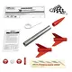 Firehawk Estes model rocket kit, 3 image model rocketry