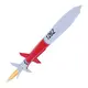 Estes Red Nova Novam model rocket kit -skill level 2 C-D-engines, 3 image model rocketry