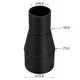 Réducteur de tube en nylon haute température 75 mm - 50 mm pour adaptateur de transition de tube Klima (ID 48,8 mm - ID 72,6 mm) transducteur robuste, Options du produit: Réducteur Klima 50 mm - 75 mm (nylon haute température), 3 image