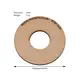 2x BT80 (65mm) 1x24mm centering ring (3mm plywood), Other product options: BT80 1x24mm, 2 image model rocketry