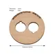 2x BT80 (65mm) 2x18mm centering ring with cut out for retaining hook (3mm plywood), Other product options: BT80 2x18mm (hook), 2 image model rocketry