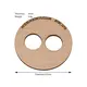 2x BT80 (65mm) 2x18mm centering ring (3mm plywood), Other product options: BT80 2x18mm, 2 image model rocketry