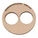 2x BT80 (65mm) 2x24mm centering ring (3mm plywood), Other product options: BT80 2x24mm model rocketry
