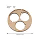 2x BT80 (65mm) 3x24mm centering ring with cut out for retaining hook (3mm plywood), Other product options: BT80 3x24mm (hook), 2 image model rocketry