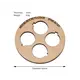 2 anelli di centraggio BT80 (65 mm) 4 x 18 mm con apertura per gancio di fissaggio (compensato da 3 mm), Opzioni del prodotto: BT80 4x18mm (gancio), 2 image