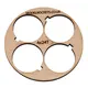 2 anelli di centraggio BT80 (65 mm) 4 x 24 mm con apertura per gancio di fissaggio (compensato da 3 mm), Opzioni del prodotto: BT80 4x24mm (gancio)