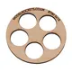 2x BT80 (65mm) Anillo de centrado de 5x18mm (contrachapado de 3mm), Opciones de producto: BT80 5x18mm