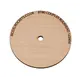 2x mamparo acoplador BT80 de 65 mm con orificio central de 5 mm (madera contrachapada de 3 mm), Opciones de producto: Acoplador de mamparo BT80 con orificio central de 5 mm