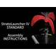StratoLauncher® IV Water Rocket Launcher + StratoFins Kit STEM education, 8 image model rocketry