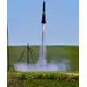 #780 Loc precision black model rocket kit, 3 image model rocketry