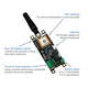 Computadora de vuelo y rastreador Fluctus de repuesto: 3 canales pirotécnicos, 4 salidas digitales, 2 entradas de sensor, opción de servo, modelo de cohete de 868 MHz y 915 MHz, Opciones de producto: Replacement Fluctus flight computer, 2 image