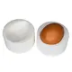 Foam single egg protector for BT-80 (2.5" ID) tube, horizontal UKROC model rocketry