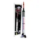 Kit de cohete modelo Mercury Redstone - Motores de montaje C de 18 mm de nivel de habilidad de escala 1:34 3