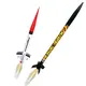 Deluxe Tandem X starter launch set with motors, all in for 6 launches, Estes model rocket kit with motors, Other product options: Tandem X - Deluxe with motors, 7 image model rocketry