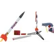 Deluxe Pan startsett, Alt for 6 oppskytninger, Klima modellrakettsett model rocketry